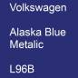 Preview: Volkswagen, Alaska Blue Metalic, L96B.